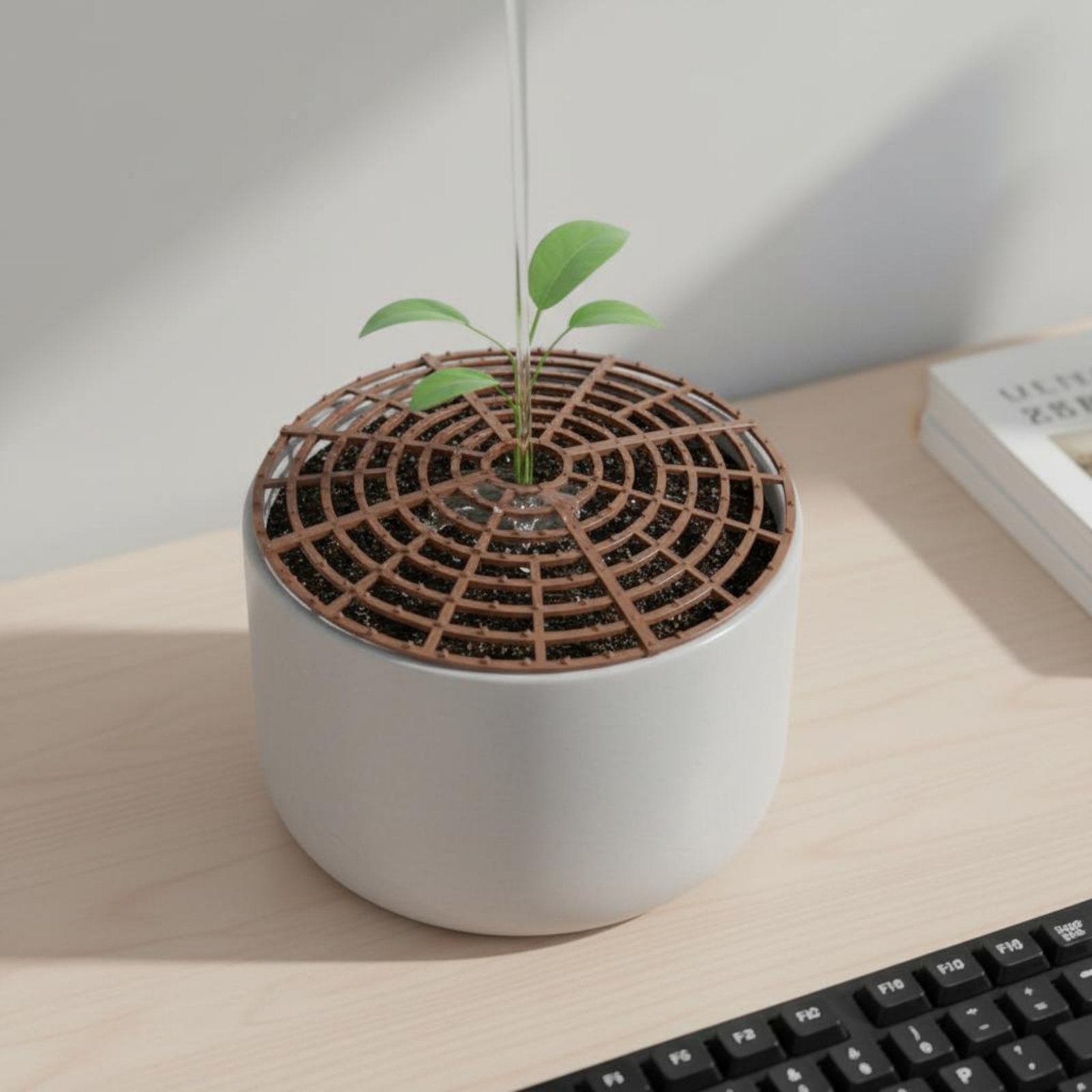 The Plant Parent - غطاء تربة وعاء النباتات المقاوم للعوامل