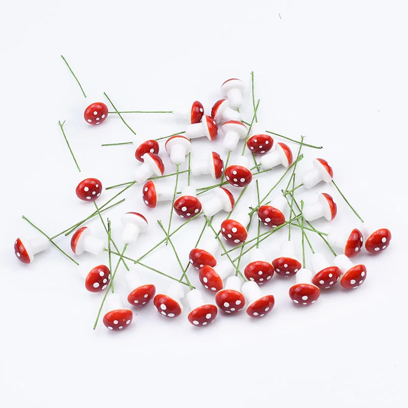 Plant Parent Gifts - 10/30/50 قطع PE الفطر النباتات الاصطناعية