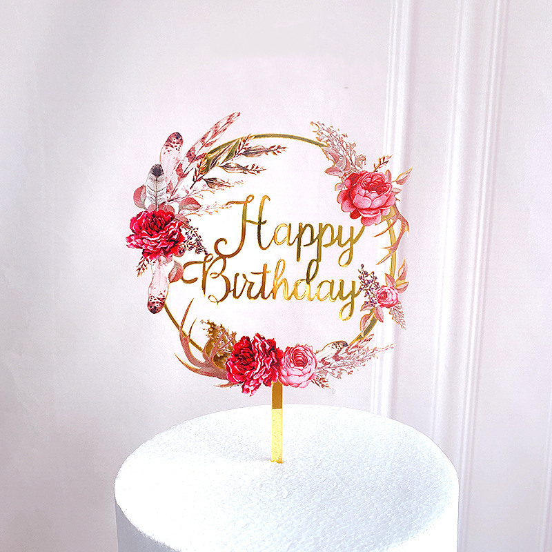 زينة كعكة عيد ميلاد جديدة من ا - مراجعة Plant Parent Gifts وسعره