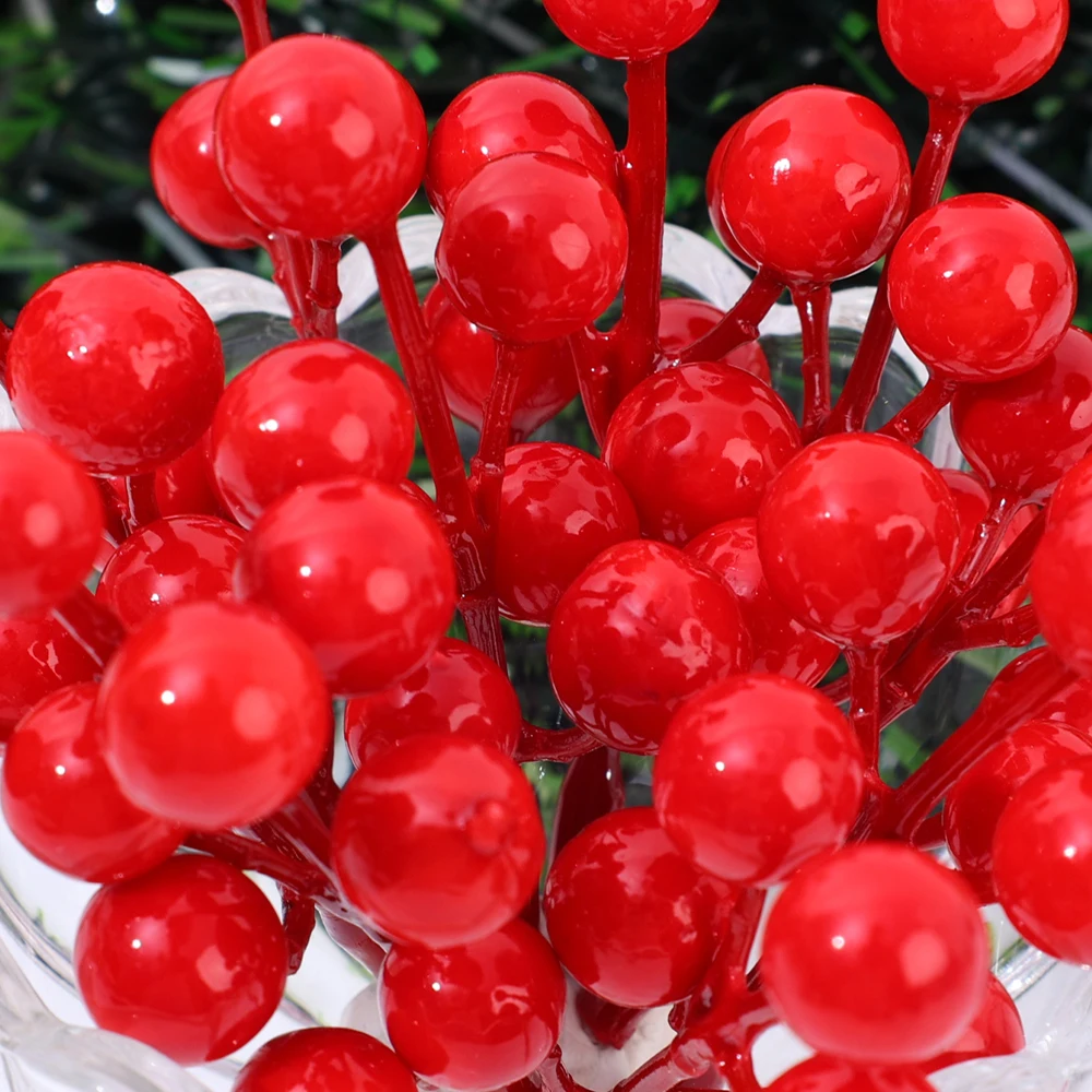 5/100x غصن توت أحمر صناعي، زهر - مراجعة Plant Parent Gifts وسعره