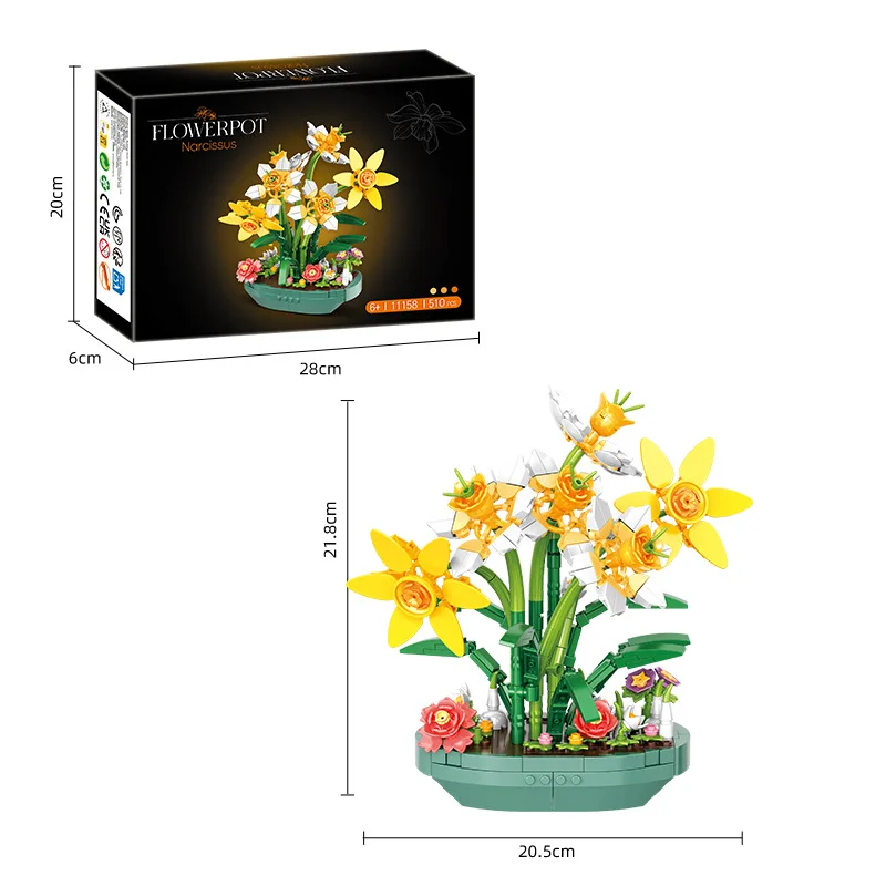 مجموعة مكعبات بناء على شكل زهر - مراجعة Plant Parent Yearly وسعره
