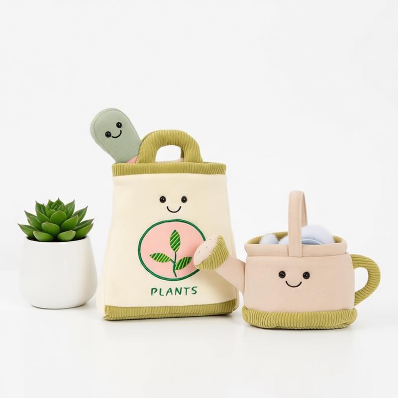 دمية محشوة ناعمة على شكل نباتا - مراجعة The Plant Parent وسعره